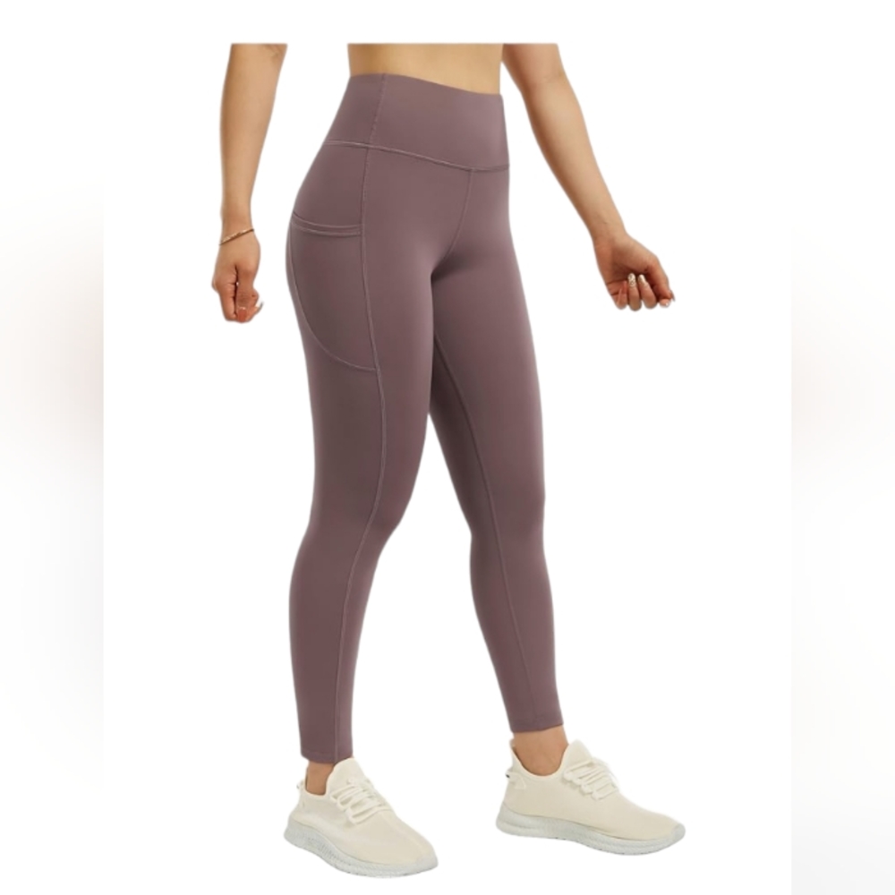 Persit Women Yoga pants  Size Large  Brownish Red.  NEW